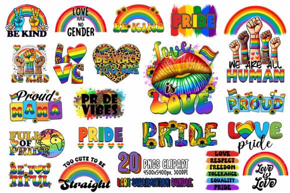 Celebrate Every Color: Unlocking the LGBT Sublimation Bundle