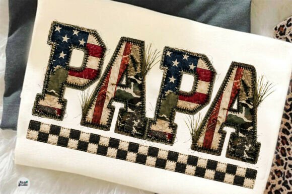 Honoring Service with Style: The Military Papa Patchwork Design