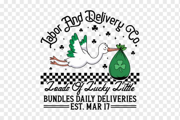 Labor and Delivery Co. St. Patrick's Day: Graphic Artistry and Humor